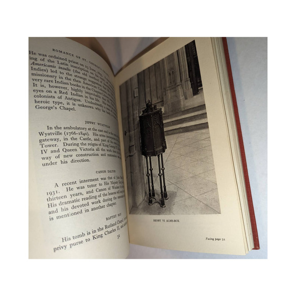 Vintage 1947 The Romance of St. George's Chapel Windsor Castle Raphael Tuck Son - Picture 8 of 12